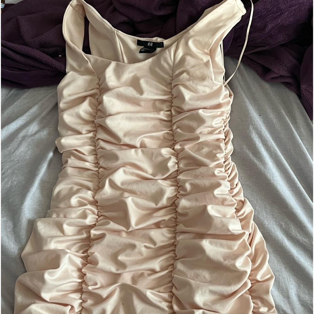 Pearl Colored Woman’s Dress.
